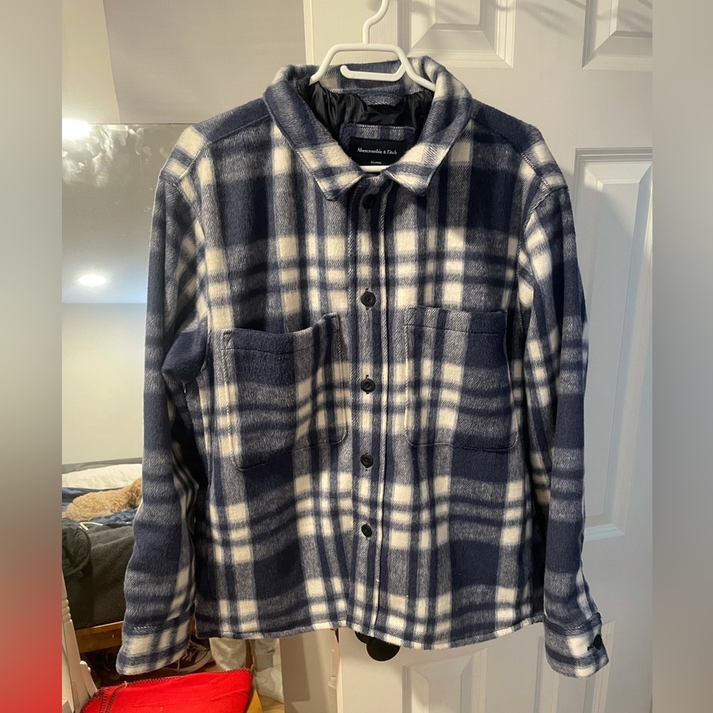 Mens Overshirt Flannel Jacket